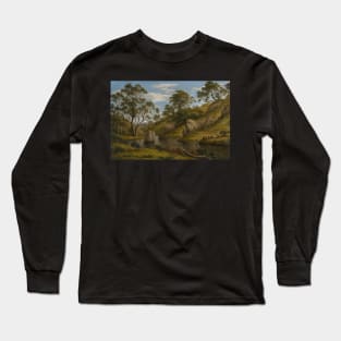 the bath of diana van diemen s land 1837 - John Glover Long Sleeve T-Shirt